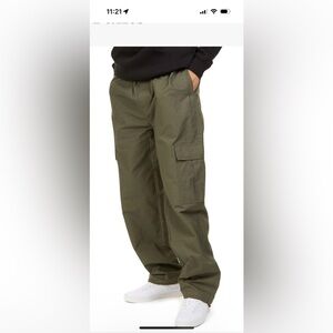 Nike SB Cargo Pants Men 30 army Green Ripstop Stretch Skater Utility Outdoor 32